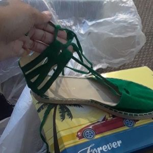 Women's lace up sandals